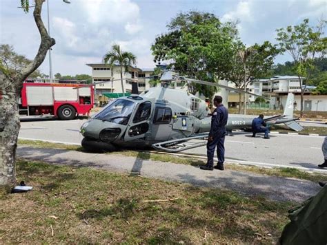 helicopter crash lumut